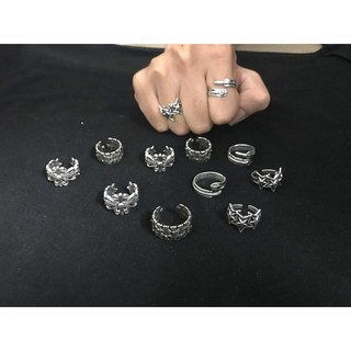[Ảnh thật] Nhẫn Bạc Nam Chrome Heart