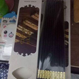 Đũa hợp kim mạ vàng