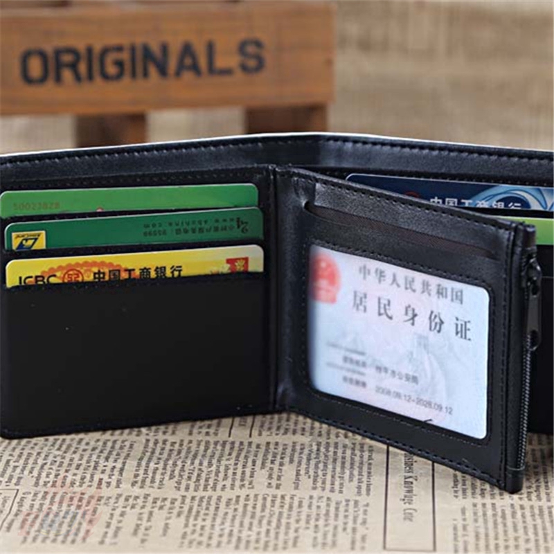 ❉ Naruto - Anime Character Ví ❉ 1Pc Naruto Sasuke Kakashi - Fashion PU Purse Wallet