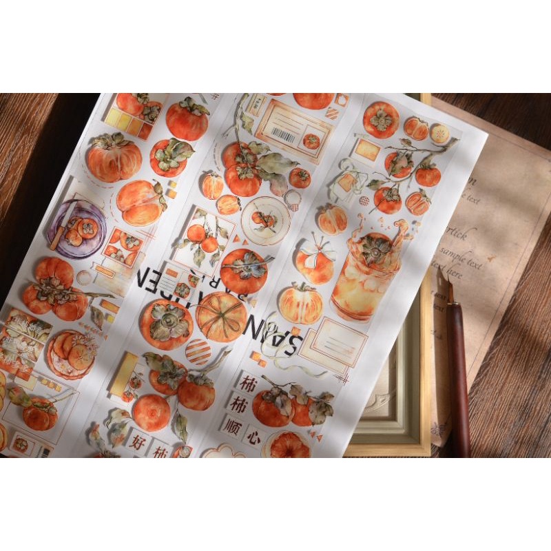 Krisna.room ♡ Hãng XBJ- Chu kì 100cm cuộn băng dán hình quả mọng