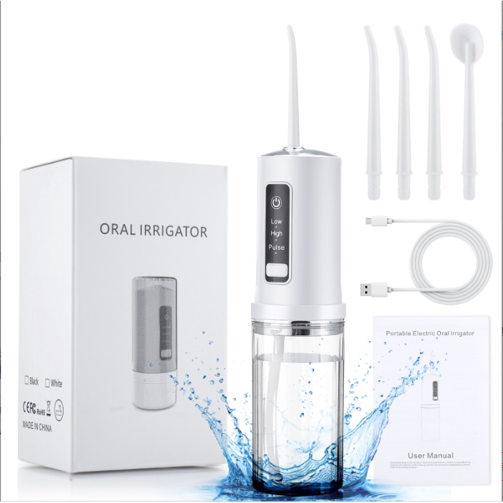 Máy Tăm Nước Cầm Tay Oral Irrigator Máy tưới gia đình điện làm sạch răng thiết bị làm sạch răng