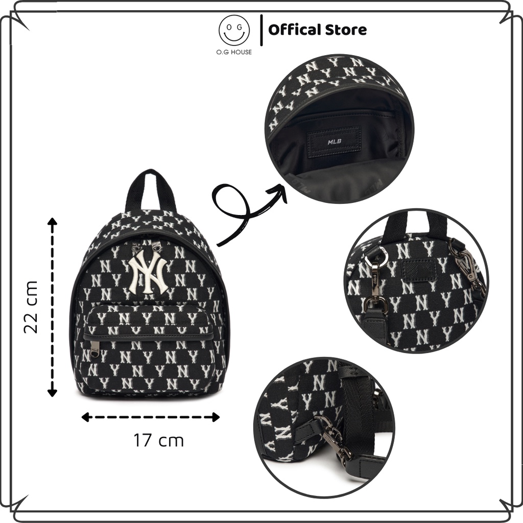 Balo MLB Mini Monogram - Chính hãng 100%