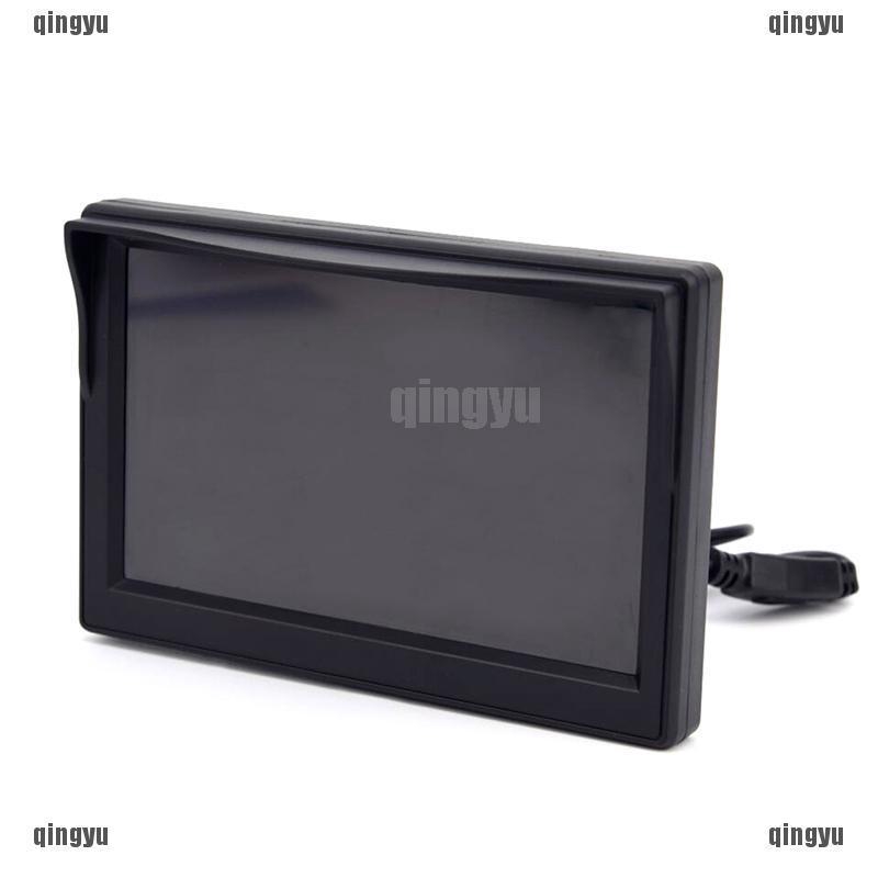 Set màn hình HD 5 inch cho camera lùi xe ô tô kèm phụ kiện lắp đặt