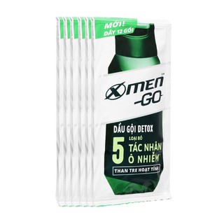 1 dây dầu gội Detox X-Men Go than tre hoạt tính