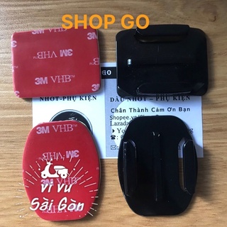 4 Món KEO 3M Vuông + ÔVan + Đế Thẳng + Đế Cong Dán Camera Hành Trình