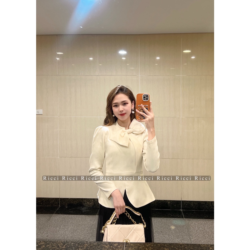 Jeny Shirt Ricci | thiết kế chất liệu Dạ Nhung Chéo cao cấp mềm | RICCI OFFICIAL