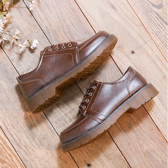 Giày tây giày da nữ đế 3 phân kiểu dáng thời thượng HOT 2022