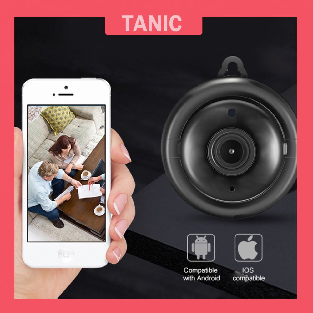 Camera An Ninh Không Dây Wifi V380 1080P 1.44mm 3D 360 Độ Chất Lượng Cao