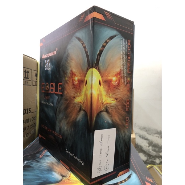 Bộ 2 Bi Led Gầm-Eagle F- Light - bi đại bàng ánh sáng 3000K - 5000K tăng sáng đèn cho xe ô tô, xe hơi,bảo hành 36 tháng