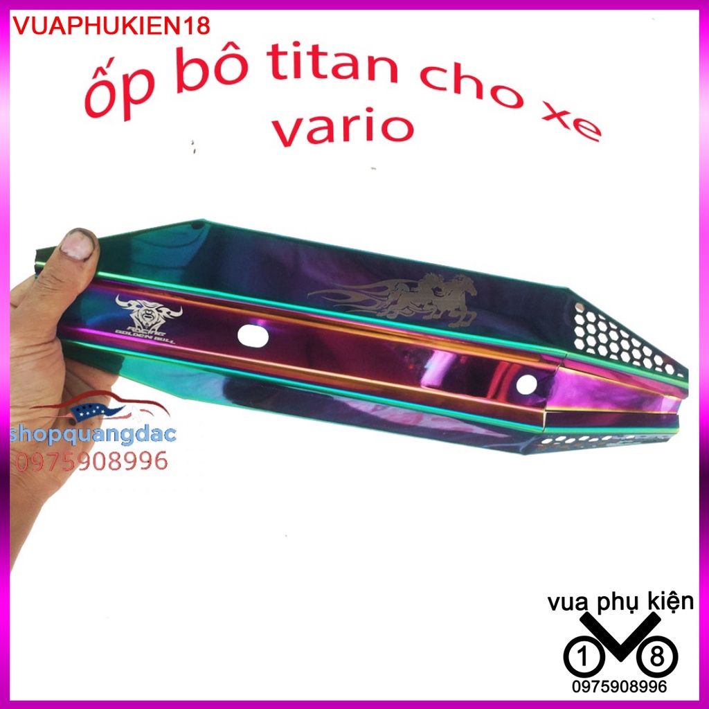 ỐP BÔ TITAN LẮP CHO XE VARIO VUA PHỤ KIỆN 18