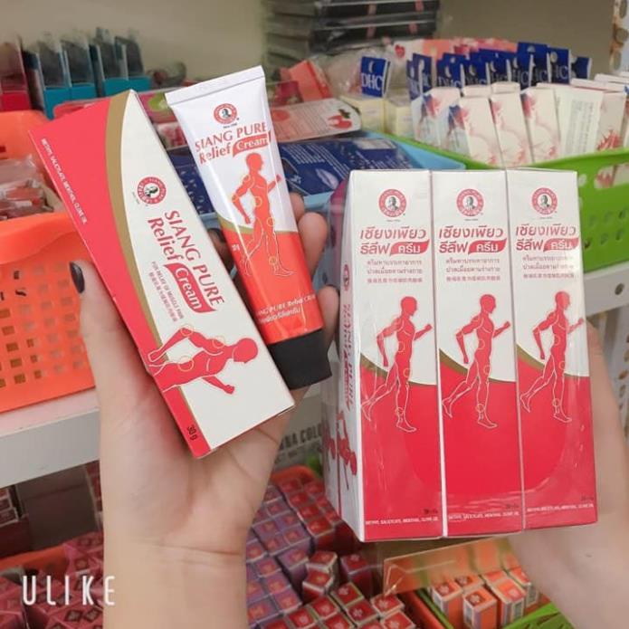 Dầu Nóng Xoa Bóp Ông Già Siang Pure - Relief Cream Thái Lan 30g- 60g