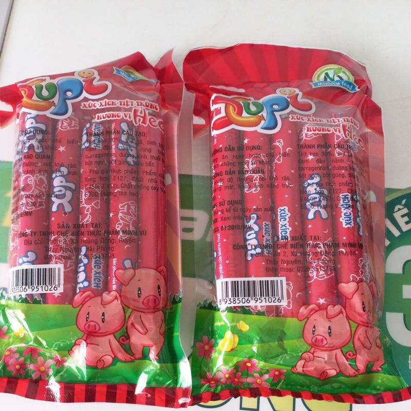 Xúc xích tiệt trùng hương vị heo 200g
