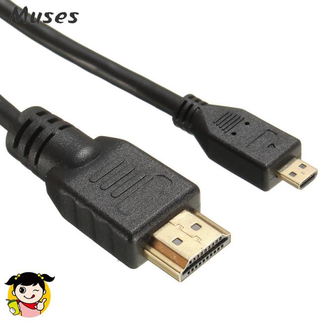 Muse07 Cáp chuyển từ Micro USB sang HDMI 1080p dài 1.8m cho HDTV