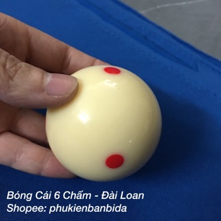 Bóng Cái Bi-a Lỗ 6 Chấm Đỏ Chơi Câu Lạc Bộ Bình Dân