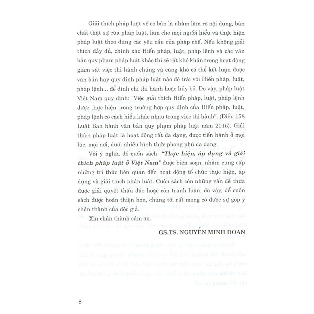 Sách - Thực Hiện, Áp Dụng Và Giải Thích Pháp Luật Ở Việt Nam | BigBuy360 - bigbuy360.vn