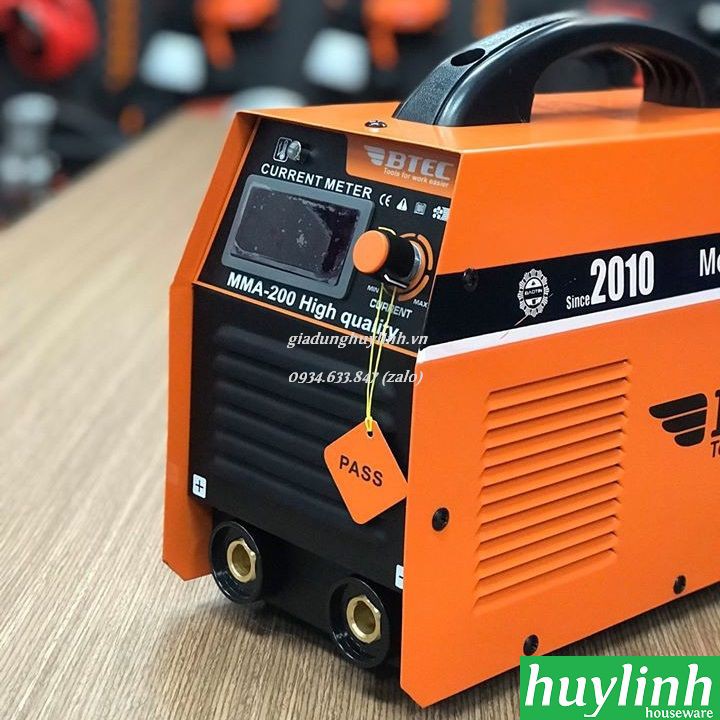 Máy hàn que điện tử Btec MMA-200 - Xác Lớn