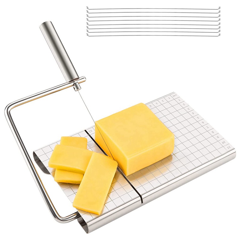 Dụng Cụ Cắt Phô Mai 8 Dây Bằng Thép Không Gỉ