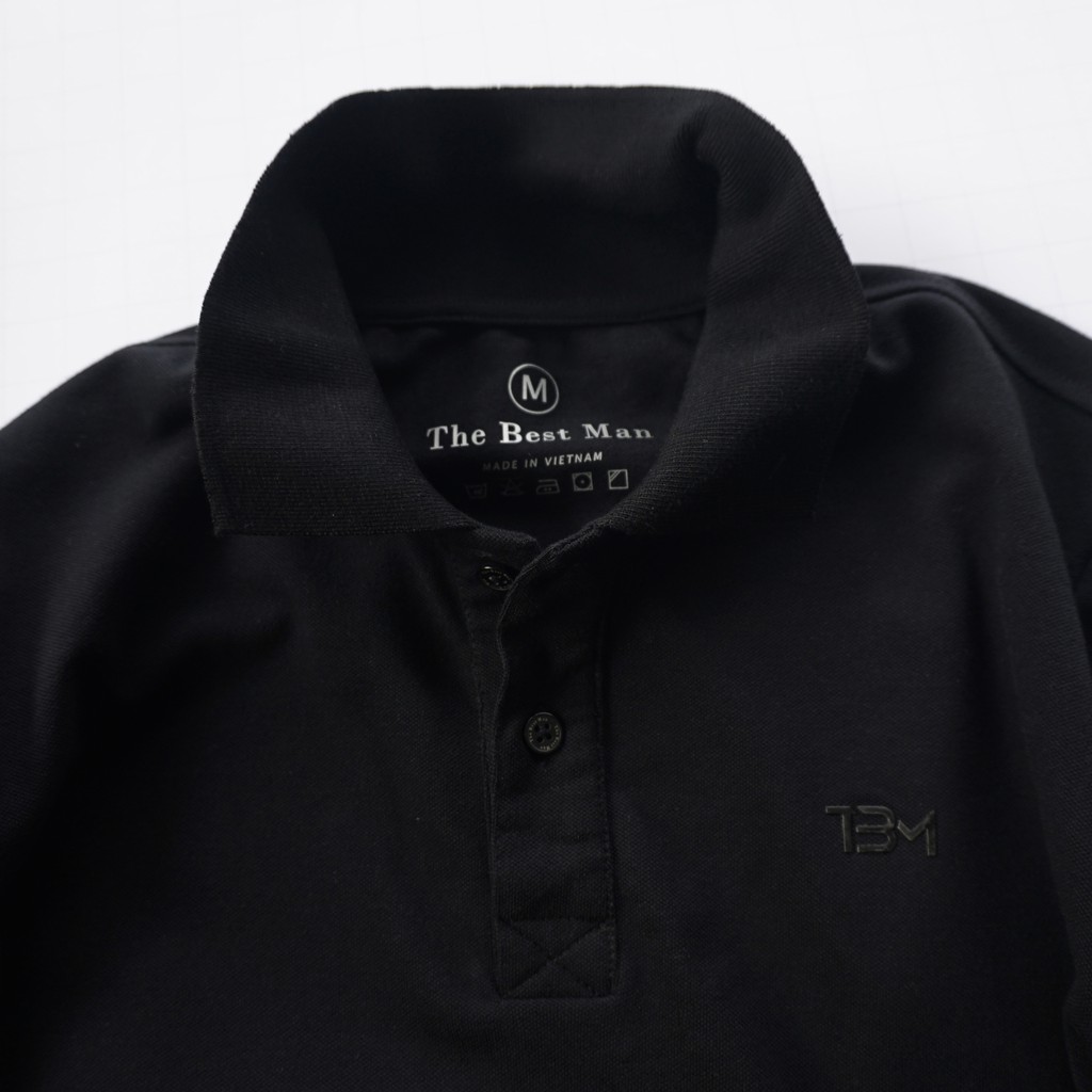 Áo thun POLO màu Đen - THEBESTMAN | BigBuy360 - bigbuy360.vn