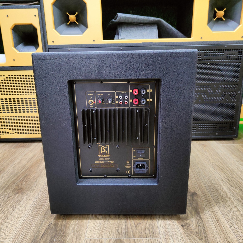 Súp điện B3 siêu trầm, âm thanh trung thực, tăng tiếng tiếng bass sâu lắng cho dàn karaoke + Tặng giá ĐT 99K