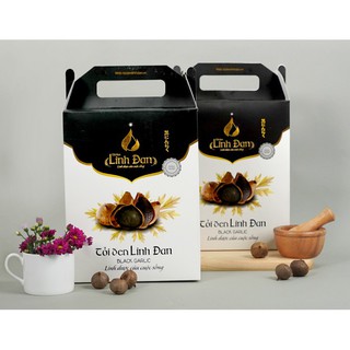 Tỏi Đen Cô Đơn LINH ĐAN hộp 500gr