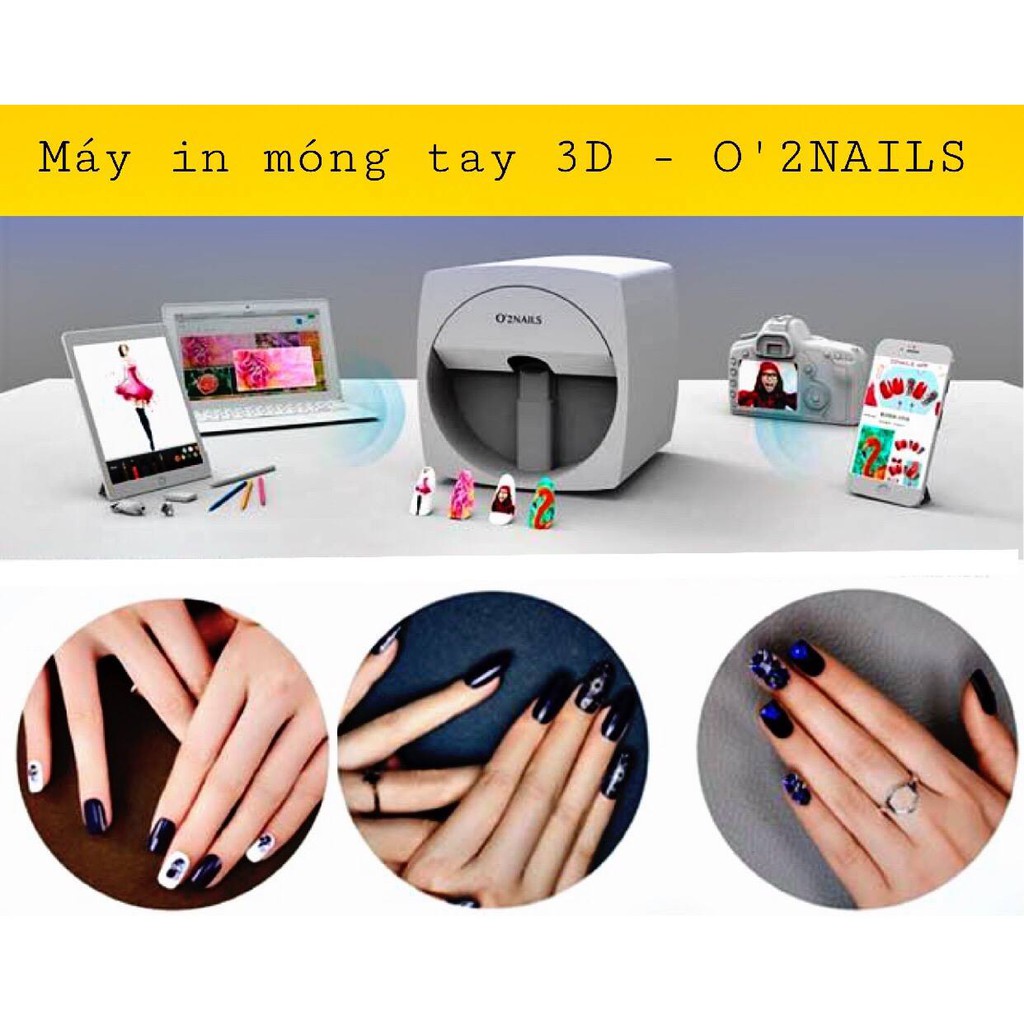 MÁY IN MÓNG TAY 3D O'2NAILS