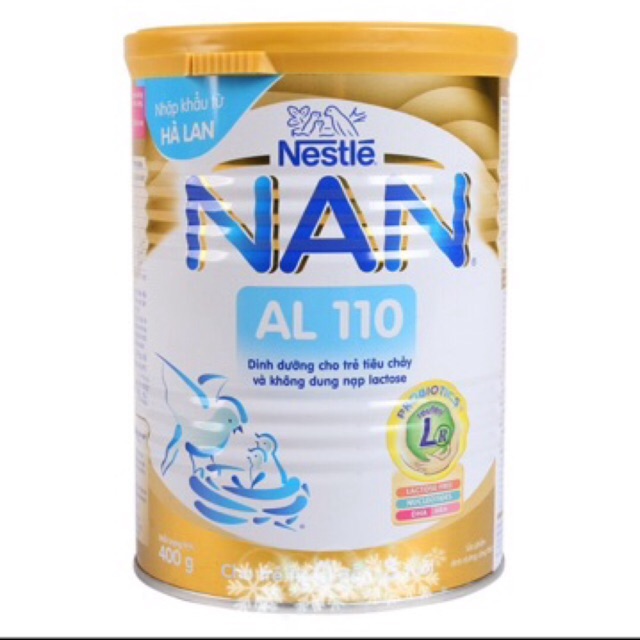 Sữa Nan AL 110 400g cho trẻ tiêu chảy