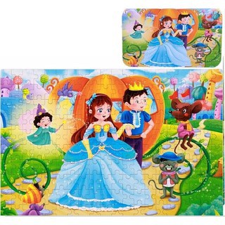 Ghép Tranh Puzzle 200 Mảnh Hộp Thiếc- Công Chúa Ngủ Trong Rừng