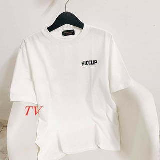 Áo thun nam nữ tay lỡ⚡FREESHIP⚡ áo phông form rộng thun HICCUP unisex