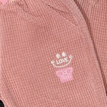 Quần Jogger Dài Nỉ Dạ Nhung Thu Đông Lót Lông Đáng Yêu Cho Bé Gái 1 2 3 4 Tuổi 10 Đến 20 Kg Binhphuong.Store