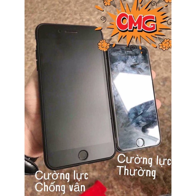 Kính cường lực nhám chống dấu vân tay