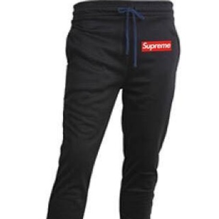 QUẦN NỈ SUPREME CHỮ THÊU