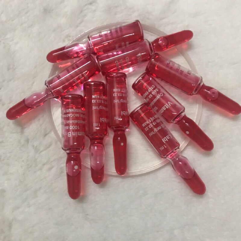 giá 1 óng vitamin nước đỏ chuyên kích trắng da loại mạnh cấp tốc