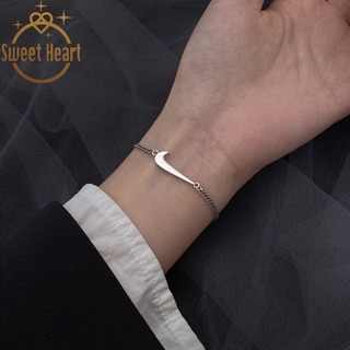 CHARMS Vòng Tay Đính Hạt Charm Phong Cách Hàn Quốc Cho Cặp Đôi