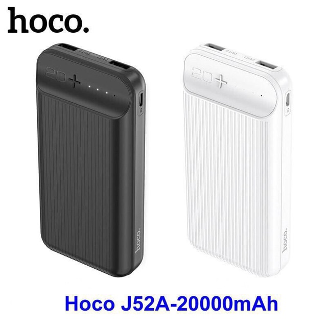 Pin dự phòng 20000mAh Hoco J52A chính hãng Hana Case