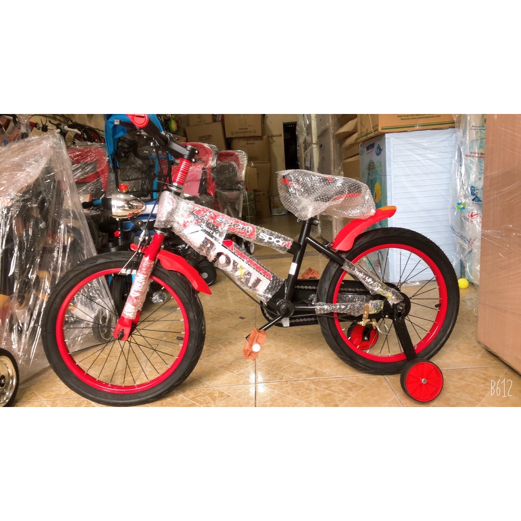 Xe đạp trẻ em thể thao xịn - xe đạp cho bé chắc chắn từ 3 tuổi đến 9 tuổi 14 inch, 16 inch