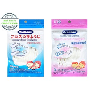 TĂM CHỈ NHA KHOA ORALTANA (TÚI 50 CÁI)