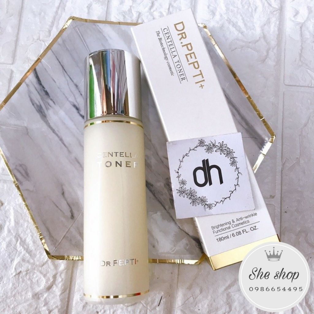 Nước hoa hồng dưỡng ẩm,căng bóng ,cân bằng da Toner Dr pepti centella toner |SẢN PHẨM ƯA CHUỘNG|