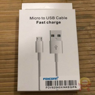 Dây sạc lõi đồng microusb micro usb cho điện thoại … cáp qc 3.0 foxconn