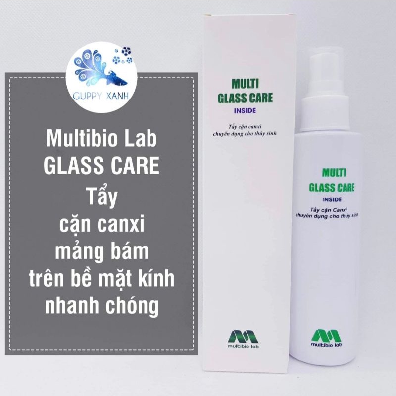 Dung Dịch Tẩy Cặn Canxi Multi Glasscare inside/outside - Tẩy Cặn Canxi Bể Cá