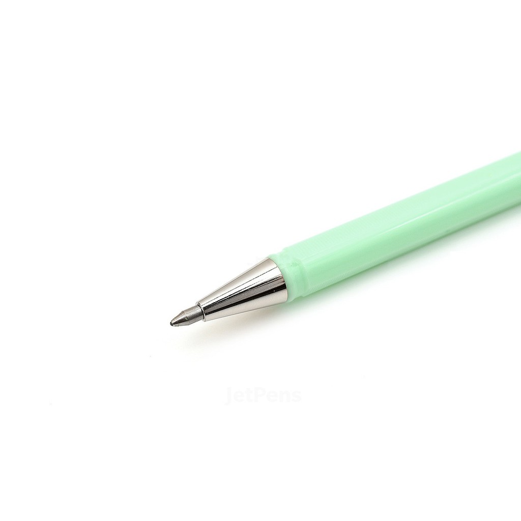 Bút gel sữa dạ quang Pentel Hybird Milky - Metal tip 0.8mm - Màu xanh lá pastel (Pastel Green)