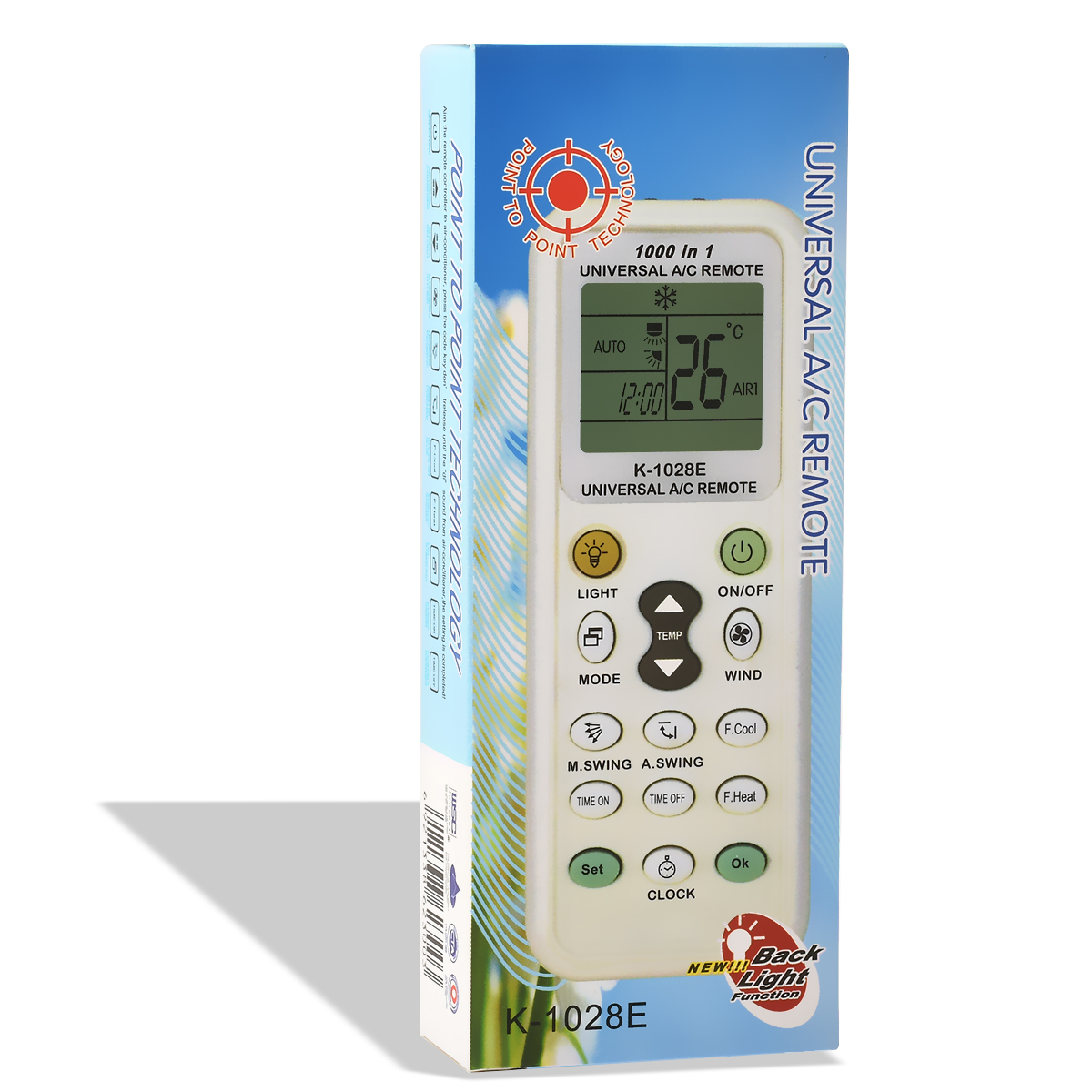 Bộ Điều Khiển Từ Xa Có Đèn Pin Ykd | BigBuy360 - bigbuy360.vn