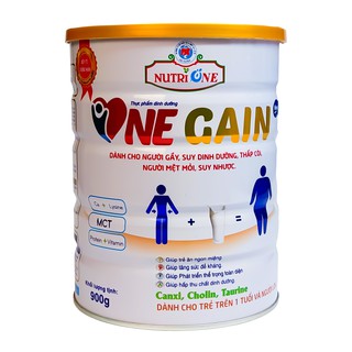 Sữa bột one -gain 900g