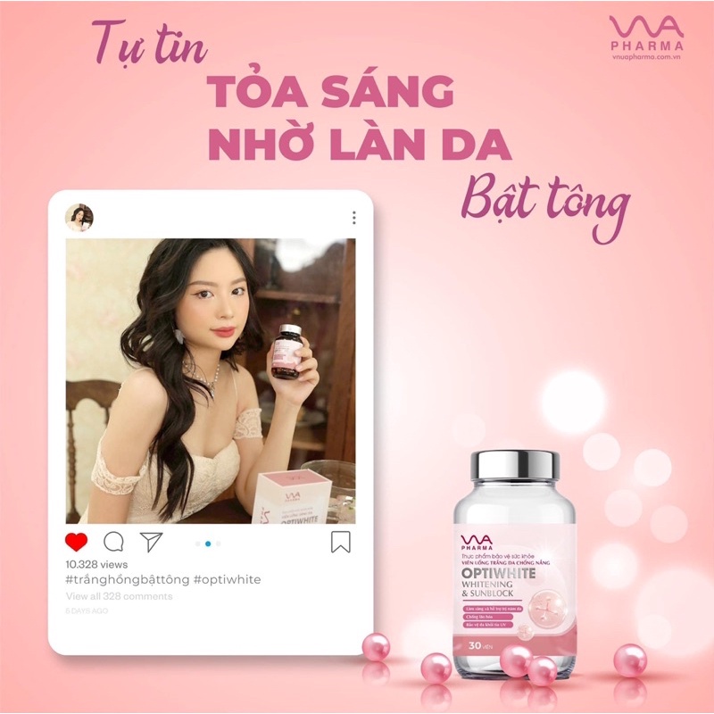 Viên uống chống nắng OPTIWHITE VNUA