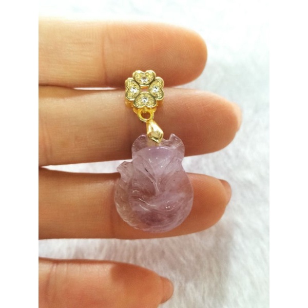 Kẹp mặt cao cấp hình kim tiencỏ 4 lá may mắn đính đá pha lê sang chảnh