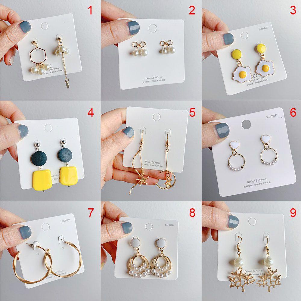 Bông Tai Thiết Kế Dễ Thương Phong Cách Cổ Điển Thời Trang Cho Nữ 1