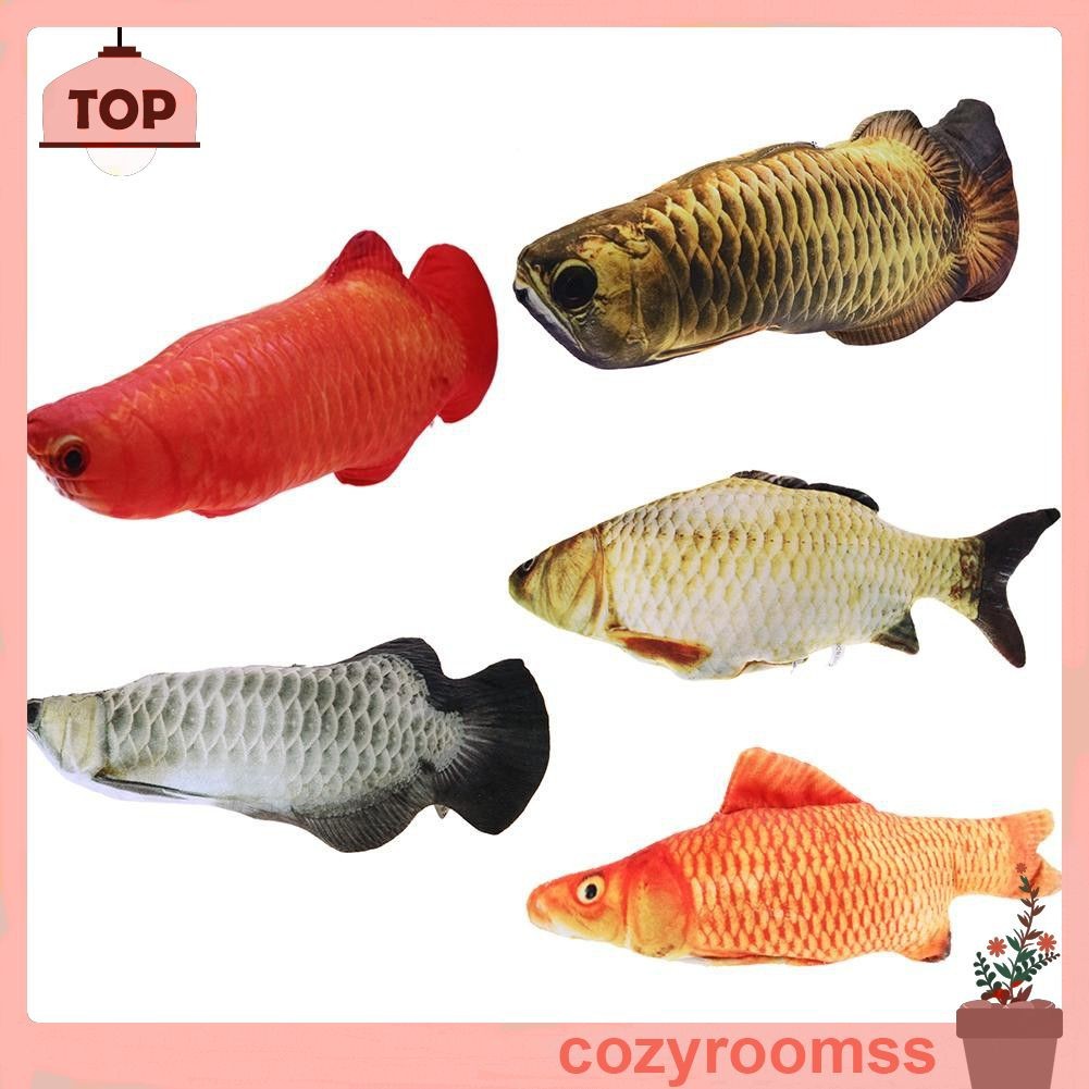 Cá giả làm đồ chơi cho mèo cưng