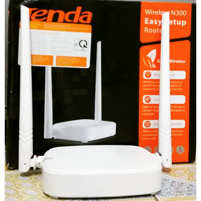 CỤC PHÁT WIFI TENDA WIRELESS N300 EASY SETUP ROUTER | MODEL:N301