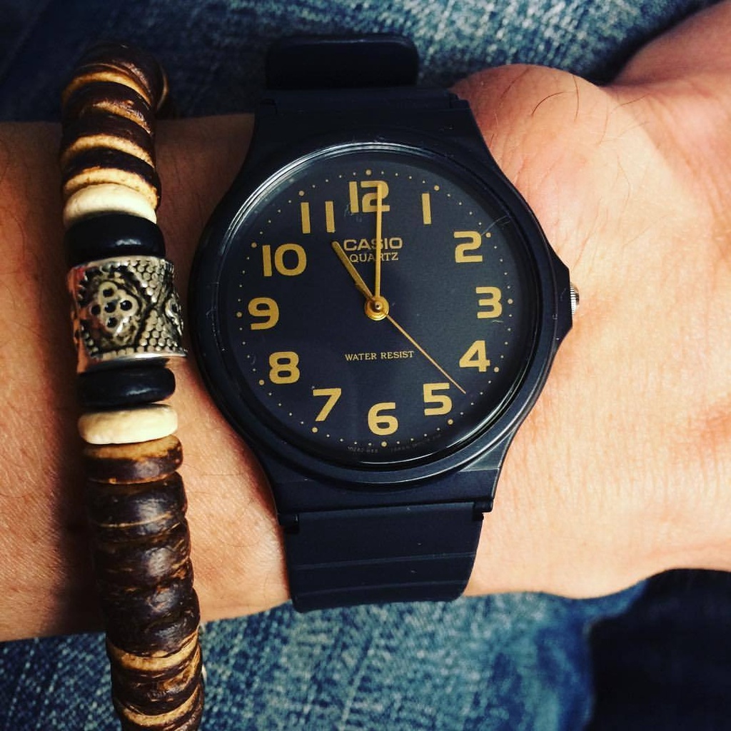 Đồng hồ nam nữ C a s i o dây nhựa MQ24 chính hãng