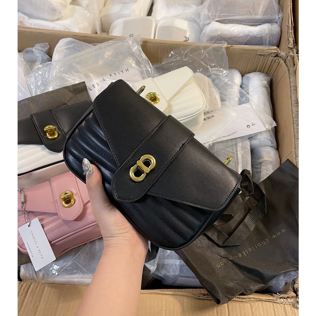 [SALE] Túi đeo chéo xương cá size 21cm cực xinh