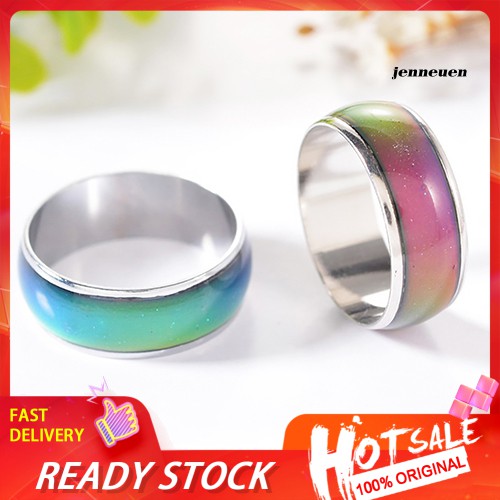 Set 3 Nhẫn Thay Đổi Màu Sắc Theo Nhiệt Độ Dành Cho Cả Nam Và Nữ